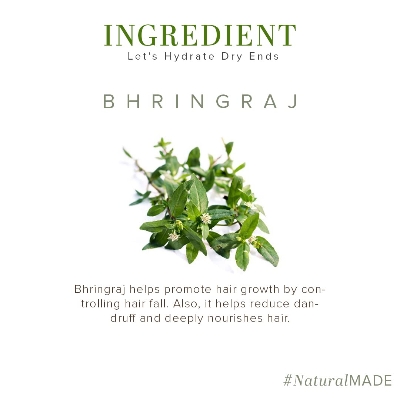 Picture of Khadi Natural Bhringraj Hair Oil For Controlling Hair Fall, Nourishing Oil For Healthy Hair Growth, Paraben & Silicone-Free Suitable For All Hair Types, 210ml