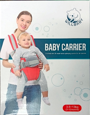 Picture of Baby Carrier it is lined with 3D mesh Fabric Optimizing Comfort for all Seasons.