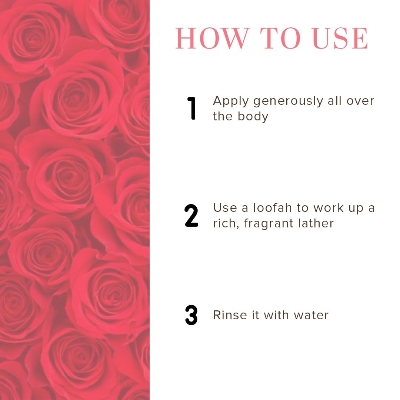 Picture of Khadi Natural Rose & Honey Body Wash| Cleaner and glowing skin| Fragrance of rose and honey|SLS & Paraben Free| Suitable for all skin types| 210ml