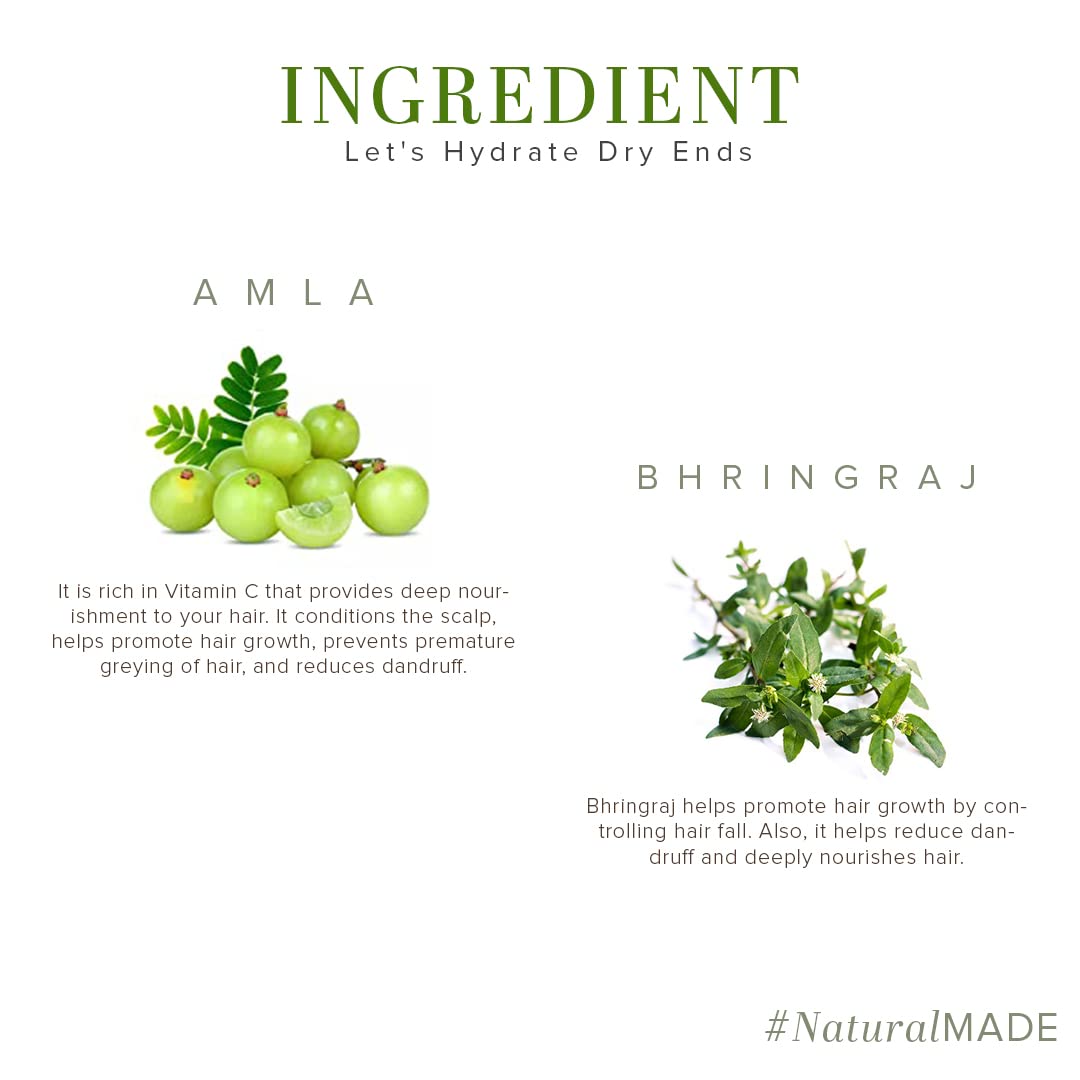 Picture of Khadi Natural Amla & Bhringraj Hair Cleanser(Shampoo) | Hair Cleanser with Natural Ingredients | Anti-Dandruff Shampoo | Anti-Hair Fall Shampoo | Shampoo for Nourishing Hair | Suitable for All Hair Types | 210ml