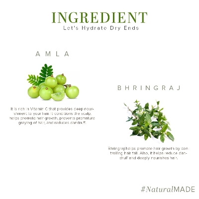 Picture of Khadi Natural Amla & Bhringraj Hair Cleanser(Shampoo) | Hair Cleanser with Natural Ingredients | Anti-Dandruff Shampoo | Anti-Hair Fall Shampoo | Shampoo for Nourishing Hair | Suitable for All Hair Types | 210ml