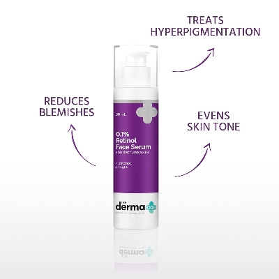 Picture of The Derma Co 0.1% Retinol Serum for Younger-Looking & Spotless Skin(Discontinue)