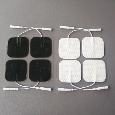 Picture of White Physiotherapy Equipments Self Adhesive Electrode Pads For Electronic Stimulators, Ift, Tens,Ems & Pulse Massagers