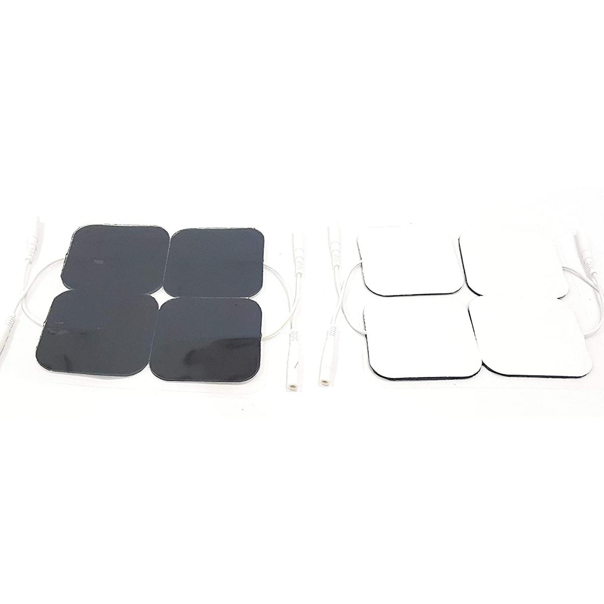Picture of White Physiotherapy Equipments Self Adhesive Electrode Pads For Electronic Stimulators, Ift, Tens,Ems & Pulse Massagers