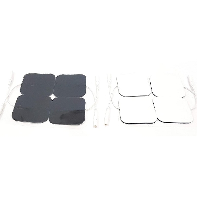 Picture of White Physiotherapy Equipments Self Adhesive Electrode Pads For Electronic Stimulators, Ift, Tens,Ems & Pulse Massagers