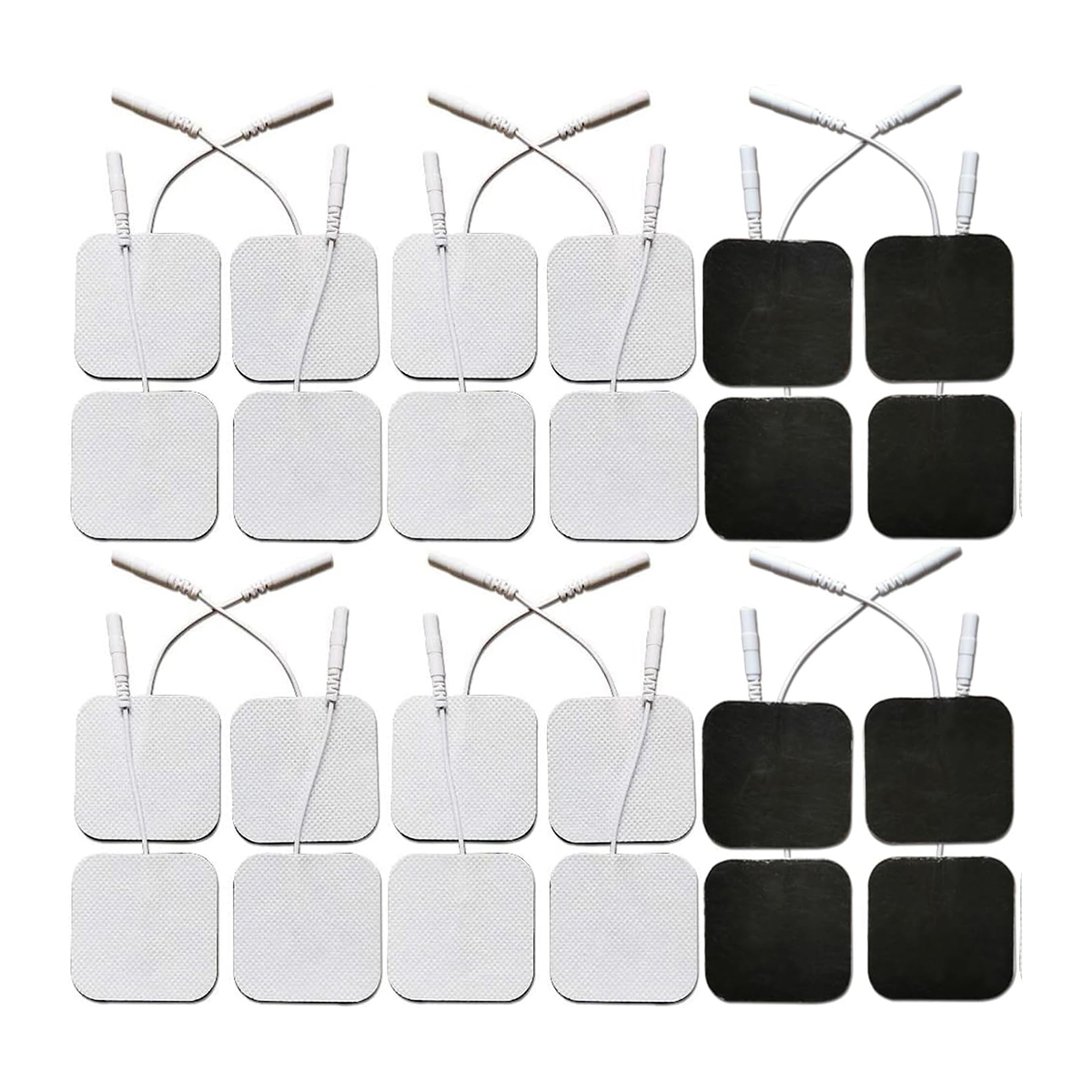 Picture of White Physiotherapy Equipments Self Adhesive Electrode Pads For Electronic Stimulators, Ift, Tens,Ems & Pulse Massagers