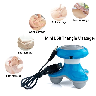 Picture of Portable Full Body Massage Electric Triangle Massage Kneading Home Massager Relaxation Slimming Massager