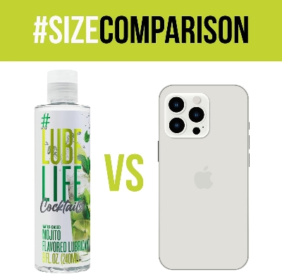 Picture of Lube Life Water-Based Mojito Flavored Lubricant, Personal Lube for Men, Women and Couples, Made without Added Sugar, 8 Fl Oz