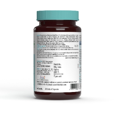 Picture of HealthKart HKVitals Hair multiVitamin with Omega & Biotin, Supports Keratin Synthesis & Helps Reduce Hair Fall, 60 Multivitamin Capsules