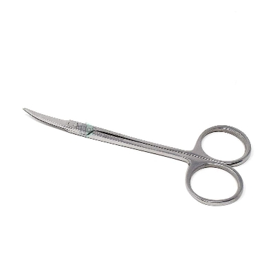 Picture of Cuticle Scissors, Stainless Steel, Curved, (4 Inch) Iris Scissor Curved
