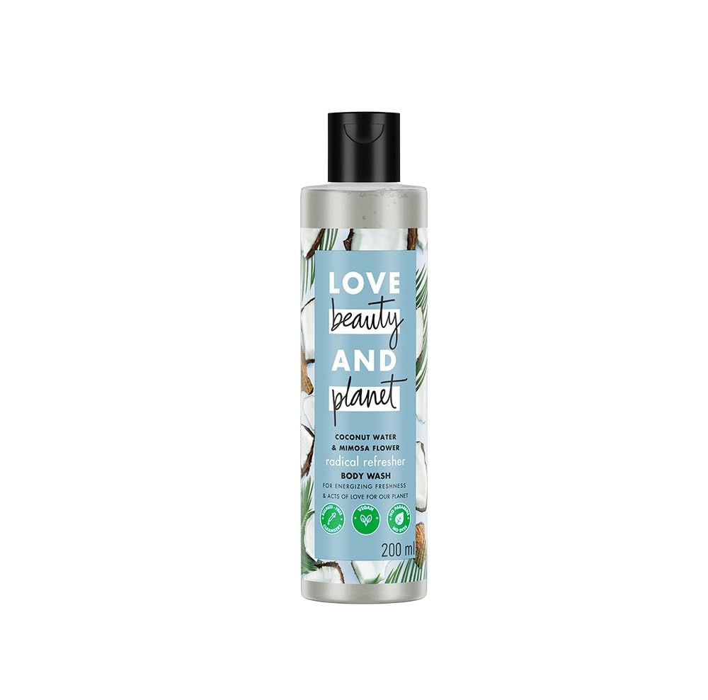 Picture of Love Beauty & Planet Coconut Water & Mimosa Flower Hydrating Body WashINatural Shower Gel for Soft Skin,200ml