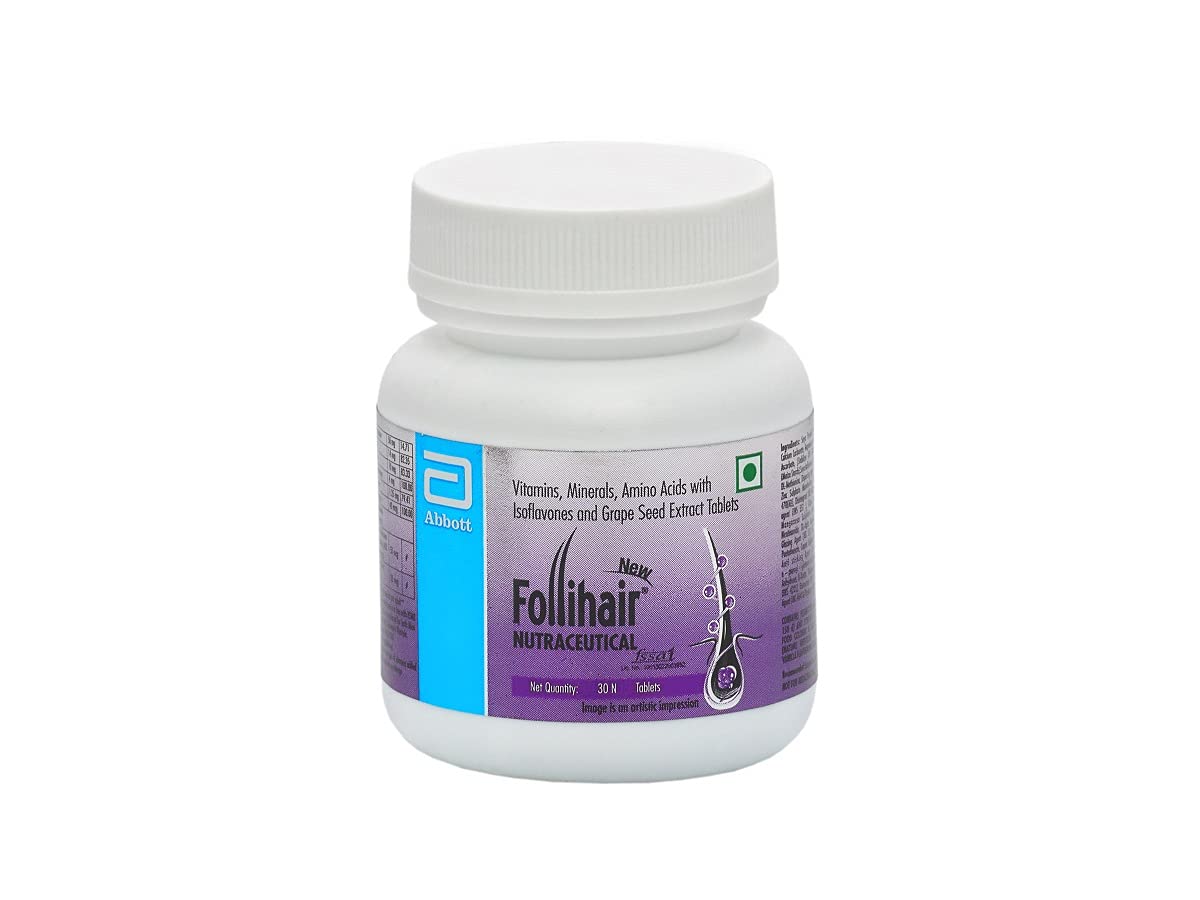 Picture of Follihair New Nutraceutical Pack of 30N Tablets