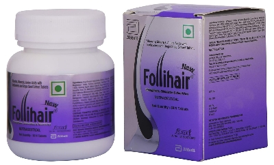 Picture of Follihair New Nutraceutical Pack of 30N Tablets