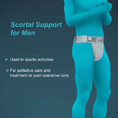Picture of Tynor scrotal support for man