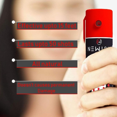 Picture of NEWISH Pepper Spray for self Defence Small Pocket Size - Reliable and Effective Self-Defense 50 Time Spray