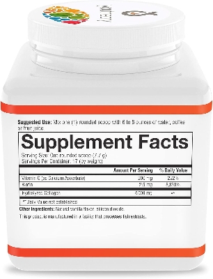 Picture of Youtheory Collagen Powder - Premium Collagen Supplement with Vitamin C & Biotin - Supports Healthy Hair, Nails, Skin & Joints* - Dairy, Soy & Gluten Free - Vanilla, 4.7 oz