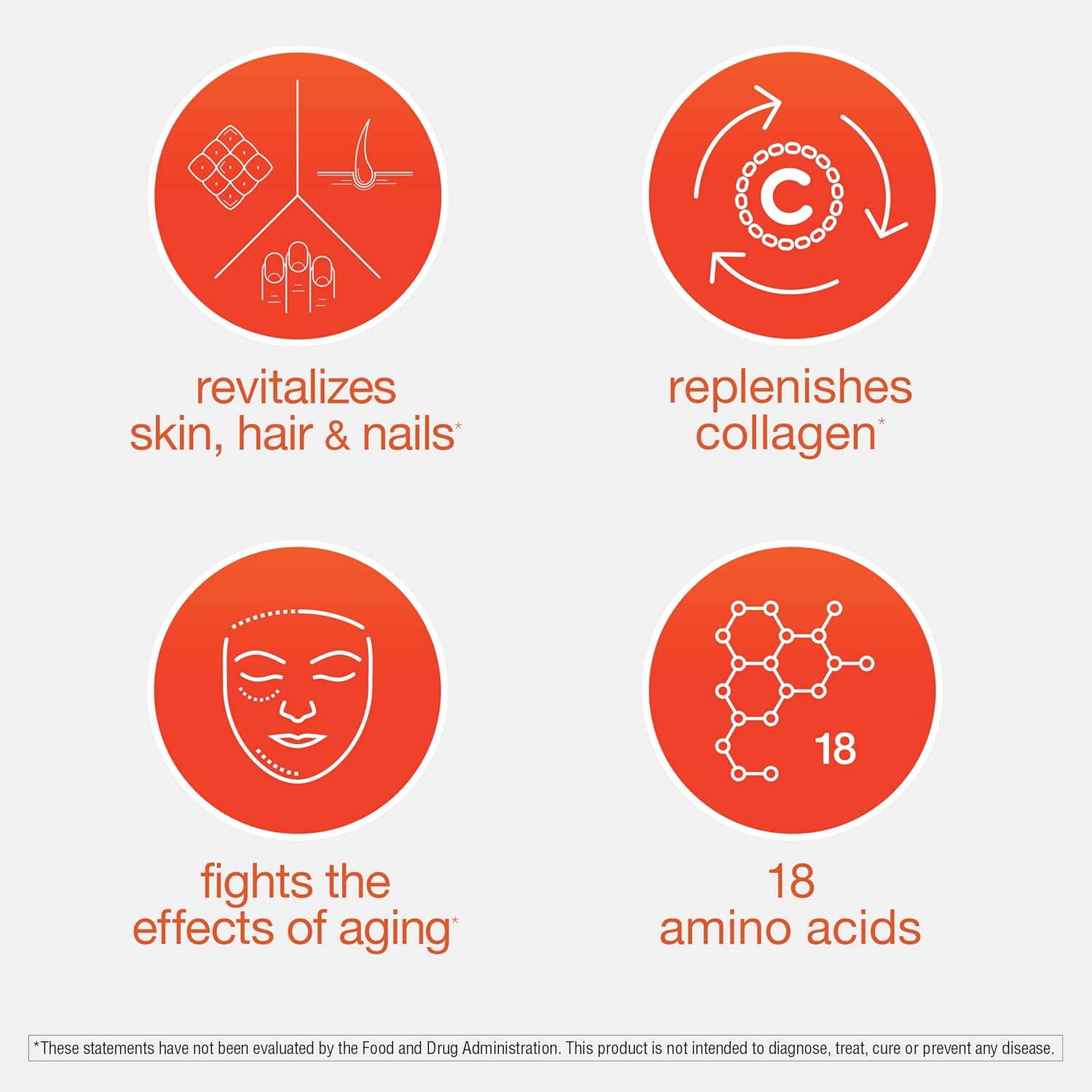 Picture of Youtheory Collagen Powder - Premium Collagen Supplement with Vitamin C & Biotin - Supports Healthy Hair, Nails, Skin & Joints* - Dairy, Soy & Gluten Free - Vanilla, 4.7 oz