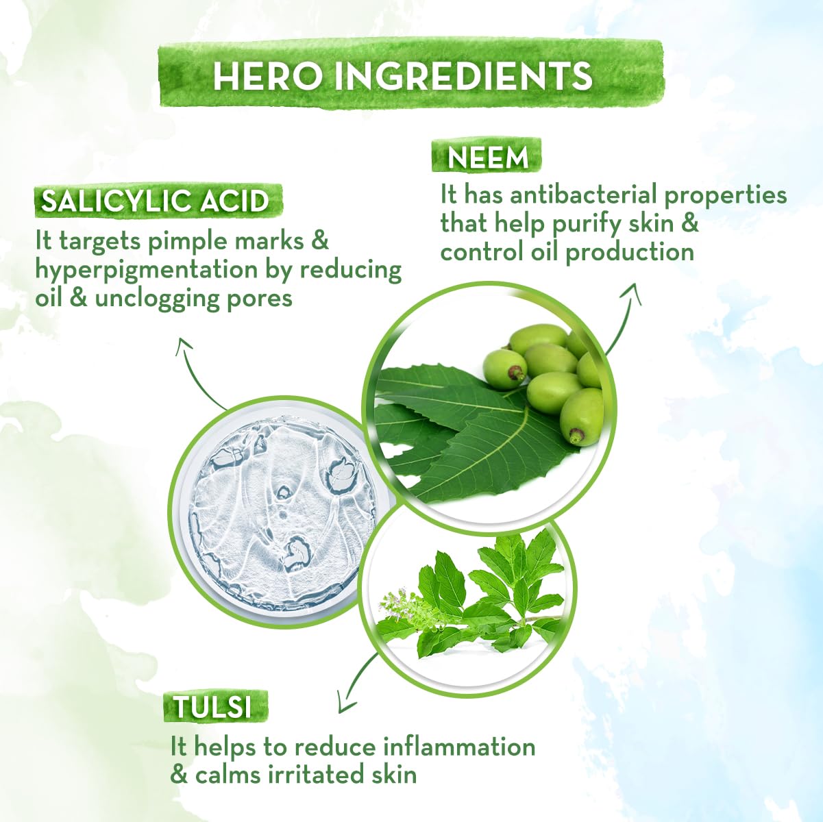 Picture of mamaearth Neem face wash - Neem Pimple Clear Face Wash with Neem & Salicylic Acid – 150 ml | Fights Pimples & Acne | Reduces Marks | Purifies Skin | Gently Cleanses | For All Skin Types & Sensitive Skin | Controls Excess Oil | For Men and Women