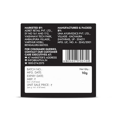 Picture of Kapiva Shilajit Gold Resin - 10g | Helps in boosting Stamina | Contains 24 Carat Gold | 100% Ayurvedic