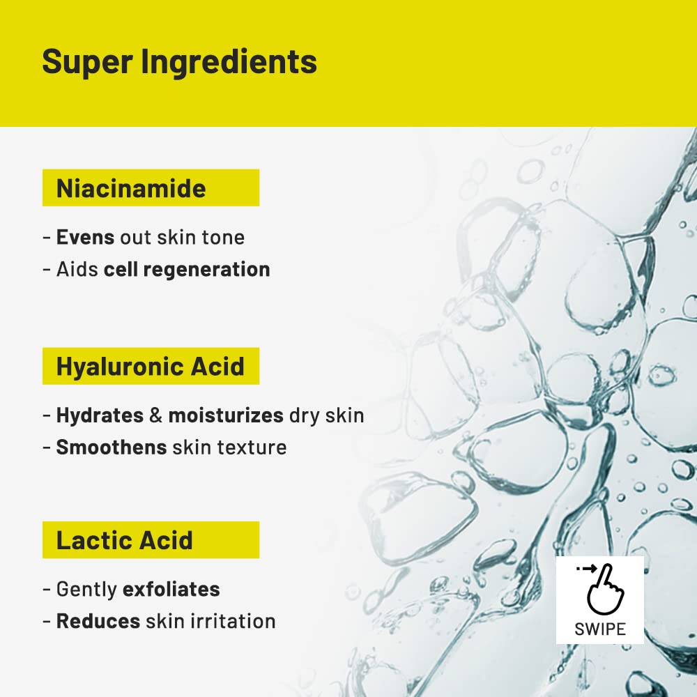 Picture of Chemist at Play Brightening Roll On For Neck, Knee & Elbow With 6% Vitamin C+ Hyaluronic Acid, AHAs, Niacinamide, & Ceramides | Helps Reduction in Pigmentation & Hydrates Dry Skin | 40ml