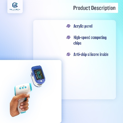 Picture of Combo OLED Fingertip Pulse Oximeter Infrared thermometer