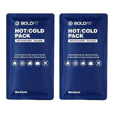 Picture of Reusable Hot and Cold Gel Pack- Ice Pack for Knee, Solder, Back Injuries- Micro woven Heating Pad