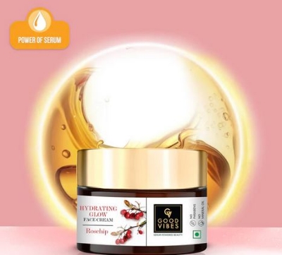 Picture of Good vibes Rosehip Hydrating Glow Face Cream-50 gram