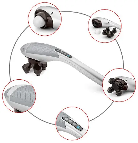 Picture of Maxtop Magic Body Massager Machine Variable Speed Infrared Handheld Body Massager Hammer
