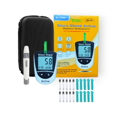 Picture of Gluco Check Active BG-208 Blood Glucose Monitoring Diabetes Machine