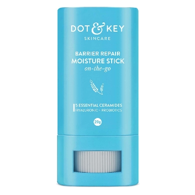 Picture of DOT & KEY Barrier Repair Moisture Stick On-The-Go Non Sticky Ceramides Moisturizer With Hyaluronic + Probiotic For Intense Moisturization&Skin Strengthening|For Dry Skin, Normal & Sensitive Skin|20G