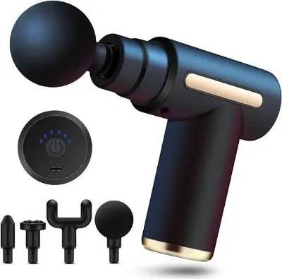 Picture of Portable mini massager deep tissue Therapy to relieve muscle soreness, used for athletes, percussion muscle massager and back massager