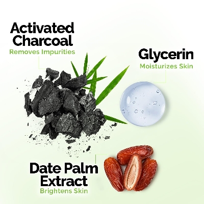 Picture of Mamaearth Charcoal Moisturizing Body Wash with Activated Charcoal & Energizing Mint Scent for Skin Detoxification-275ml | Deeply Cleanses |Intensely Moisturizes |Long-Lasting Fragrance |All Skin Types