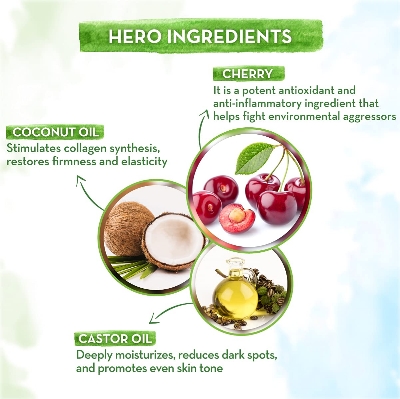 Picture of Mamaearth 100% Natural cherry Lip Balm for Women - 2 g (Cherry)