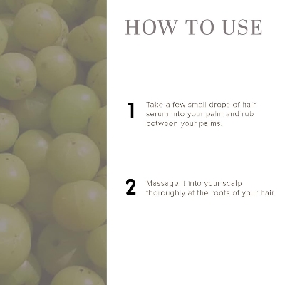 Picture of Khadi Natural Hair Serum For Soft, Shiny & Frizz-Free Hair, Anti-Thinning & Anti-Dandruff Serum, Hair Serum For Dull Hair, Paraben & Mineral Oil Free For All Hair Types, 50 Ml