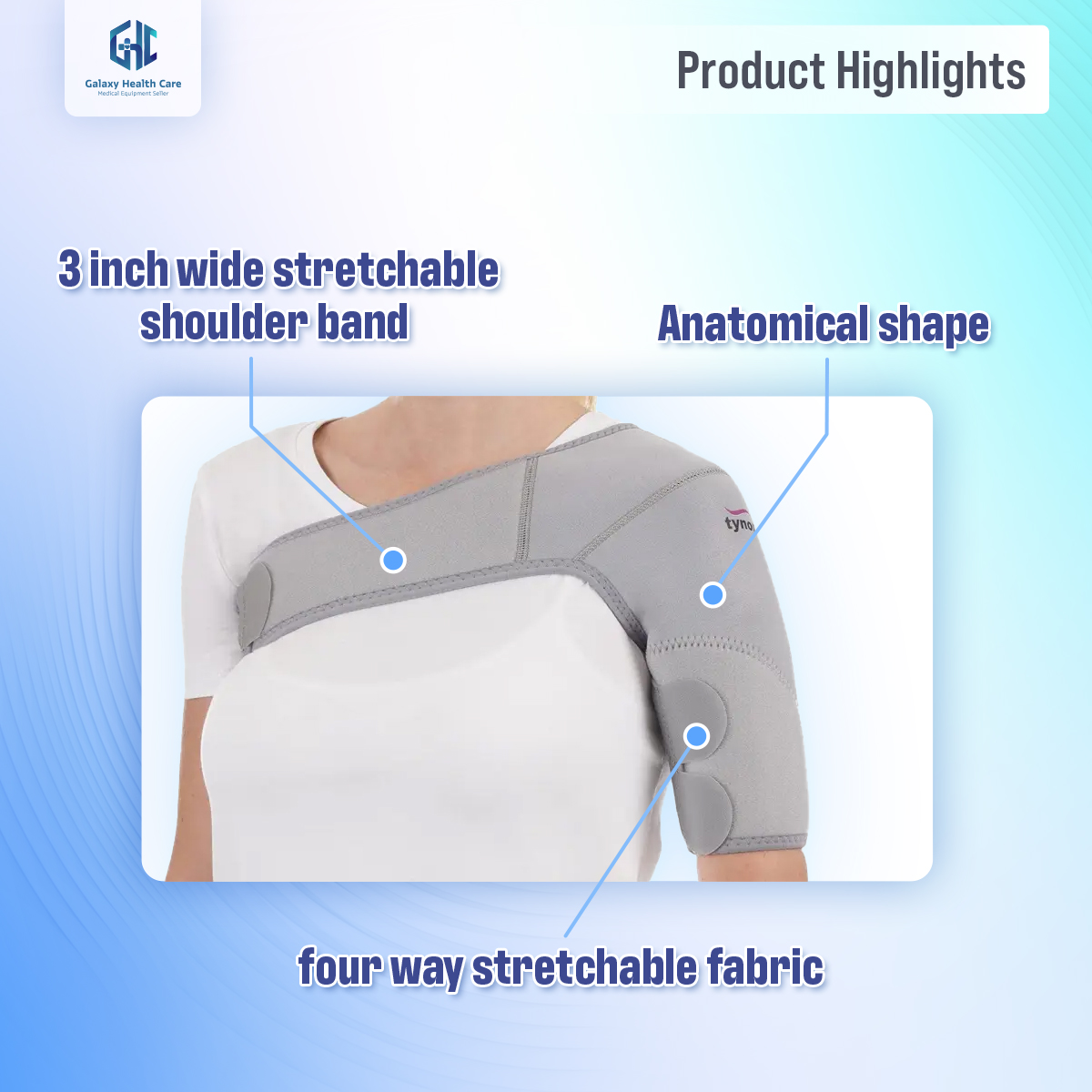 Picture of Tynor Shoulder Support (Neo)