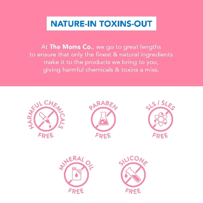 Picture of The Moms Co. Talc-Free Natural Baby Powder with Corn Starch | 100% Natural | Australia-Certified Toxin-Free | with Chamomile Oil, Calendula Oil and Organic Jojoba Oil - Pack of 100g