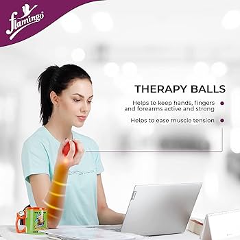 Picture of Flamingo Gel Exercise Ball - Universal (Red)