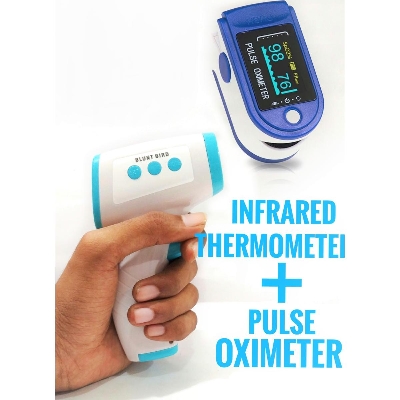 Picture of Combo Pack of Pulse Oximeter & Infrared Thermometer