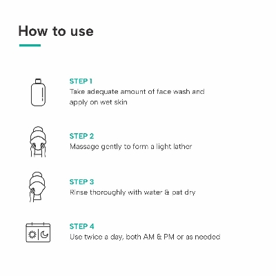 Picture of DERMATOUCH Salicylic Acid 2% Face Wash | For Acne & Oil Control | Suitable to All Skin Types | For both Men & Women | 50ML