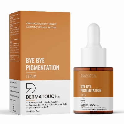 Picture of DERMATOUCH Bye Bye Pigmentation Serum | For Pigmentation, Dark Spots, Blemishes | For all skin types | For Both Men & Women | 18ml