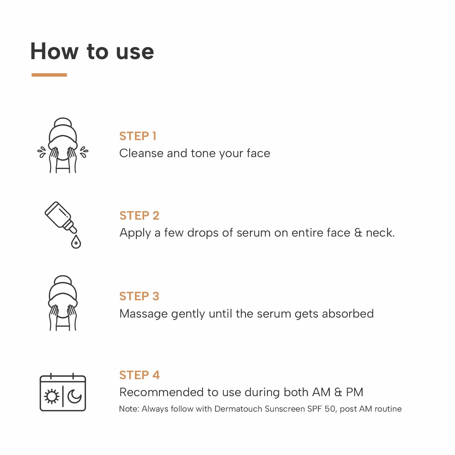 Picture of DERMATOUCH Bye Bye Pigmentation Serum | For Pigmentation, Dark Spots, Blemishes | For all skin types | For Both Men & Women | 18ml