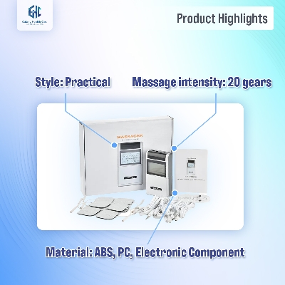 Picture of Tens Ems Muscle Steamulator 15 Mode 4 Output 8 Pad Pain Relief Electric Pulse Impulse Massure Machine Machine Machine Electrotherapy Machine