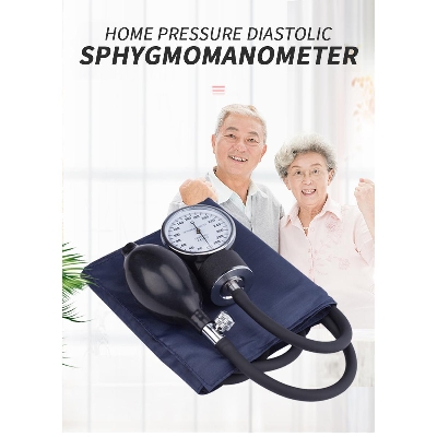 Picture of Manual Blood Pressure Monitor Diastolic Sphygmomanometer Medical Doctor Stethoscope Sphygmomanometer Cuff Home Health Monitor
