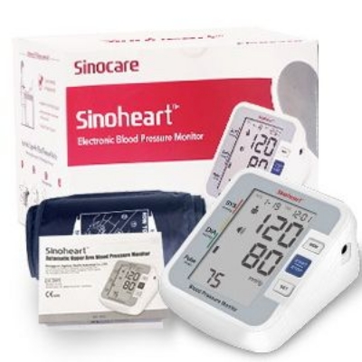 Picture of Sinoheart Electronic Digital Blood Pressure Machine / BP Monitor - Sinocare