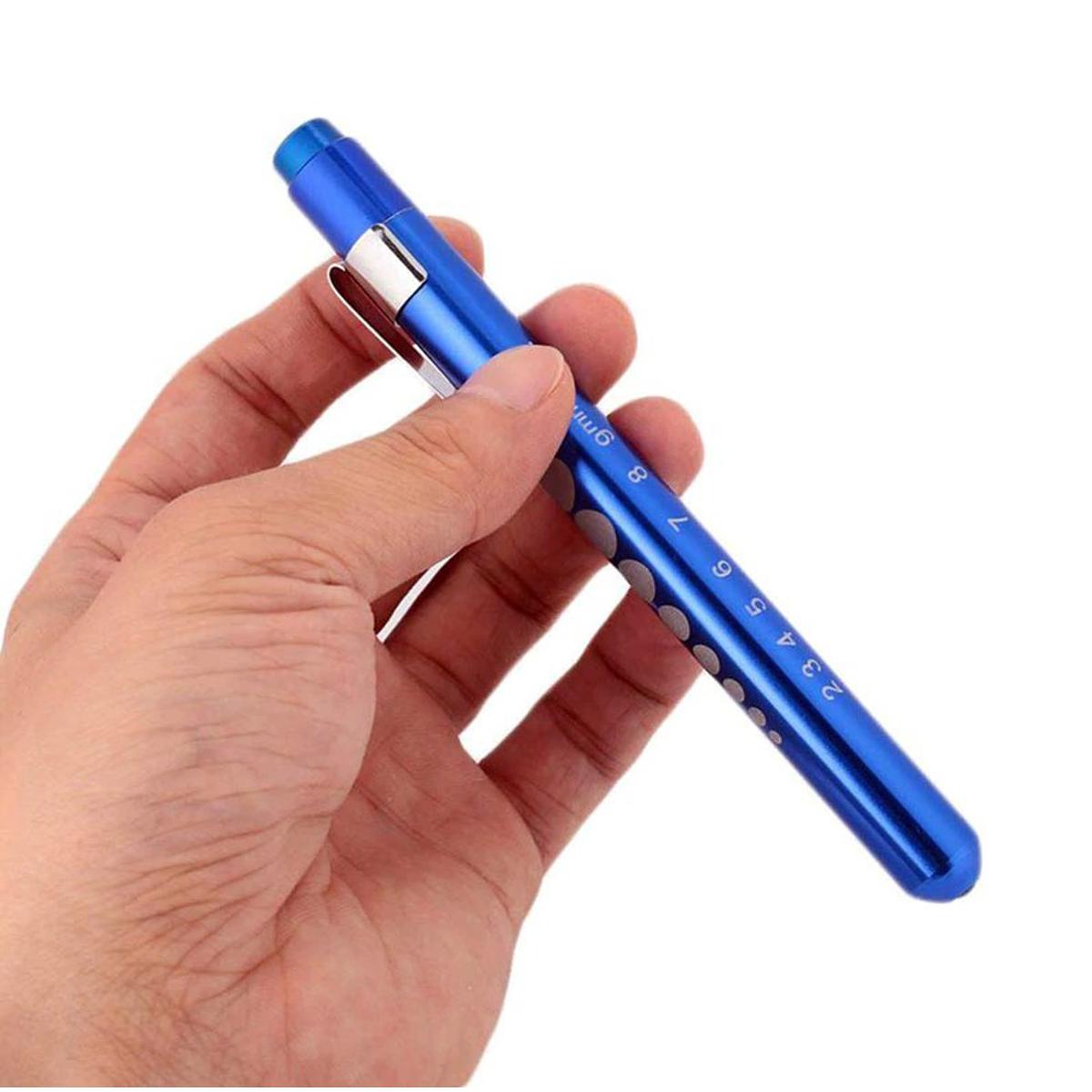 Picture of Medical Flashlight Lanterna With Pupil Gauge LED Pen Light Torch Lamp Outdoor Camping Work Light For Doctor Nurse Diagnostic