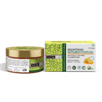 Picture of Indus Valley Organic And Natural Cow's Milk Yogurt & Honey Depigmentation Gel | All skin type - 50 ML