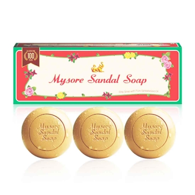 Picture of Mysore Sandal Soap,450g (150x3) (Pack Of 3)
