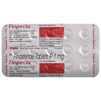 Picture of Finpecia finastride for hair regrowth treatment-15 tab
