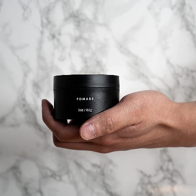 Picture of Hair Pomade For Men by Forte Series Medium Flexible Hold, Low Shine Mens Hair Pomade Water Based Pomade for Men for Slicked Back Hairstyles, For Medium/Thick Hair, Non-Greasy, (3 oz)