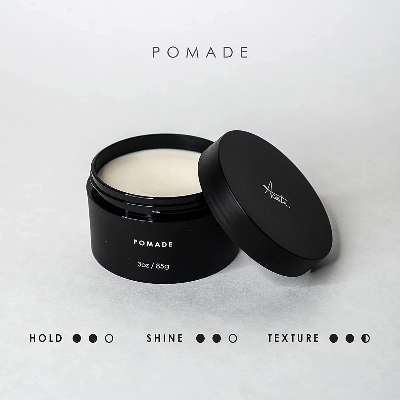 Picture of Hair Pomade For Men by Forte Series Medium Flexible Hold, Low Shine Mens Hair Pomade Water Based Pomade for Men for Slicked Back Hairstyles, For Medium/Thick Hair, Non-Greasy, (3 oz)